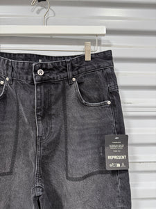 Represent Cargo Denim Sz 32
