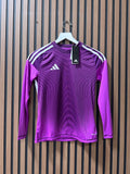 Adidas Tiro 25 Club Goalkeeper Long Sleeve Jersey Youth – Purple Burgundy