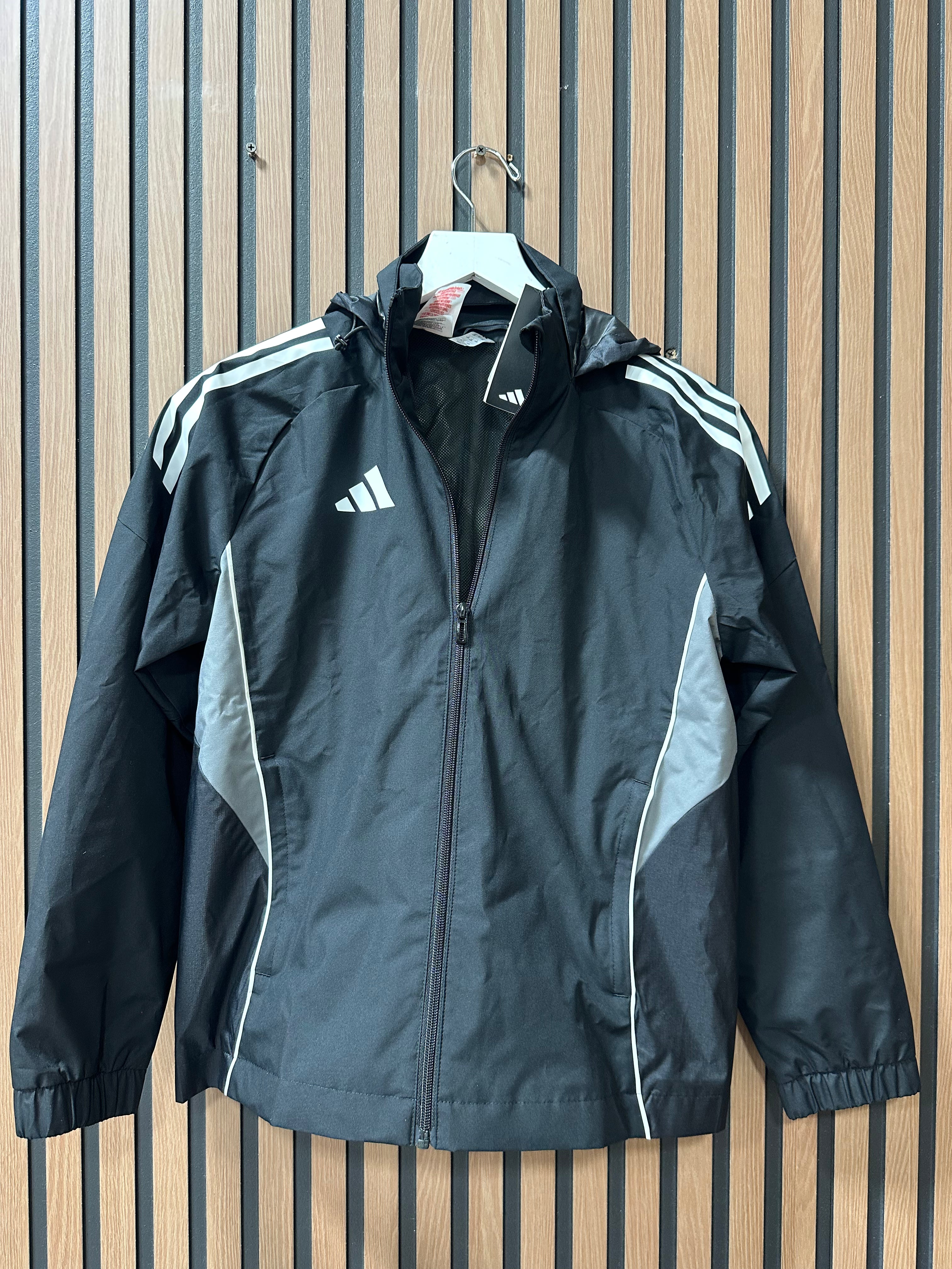 Adidas Tiro 25 Club All-Weather Jacket Youth – Black