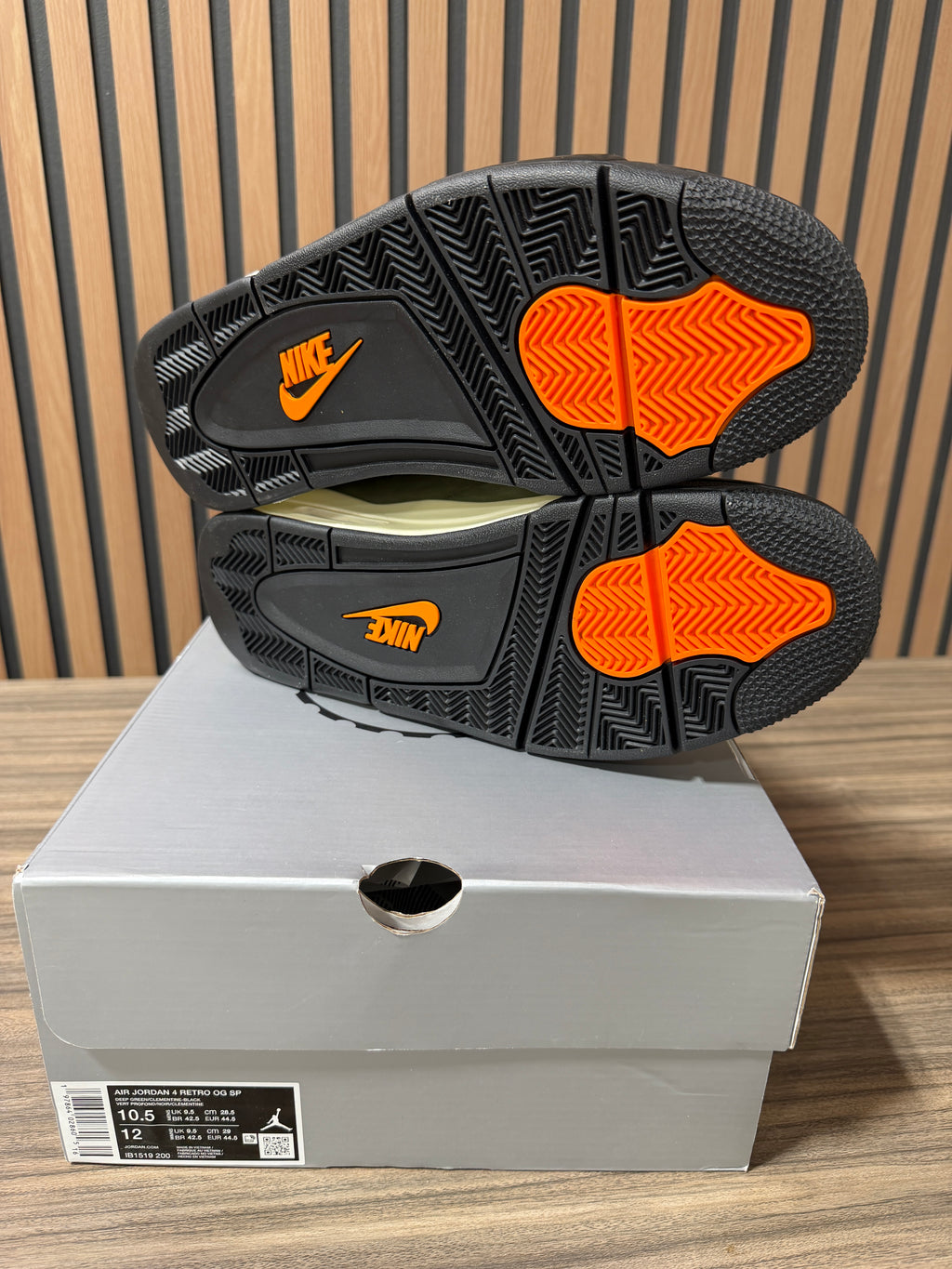 Undefeated x Air Jordan 4 Retro 2025 Sz 10.5