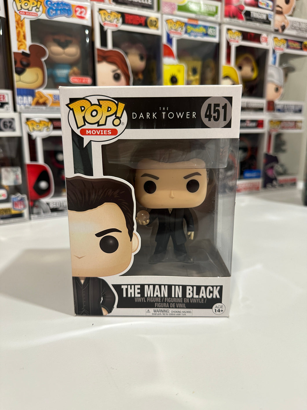 Funko Pop Movies The Dark Tower Man in Black 451 Vinyl Figure