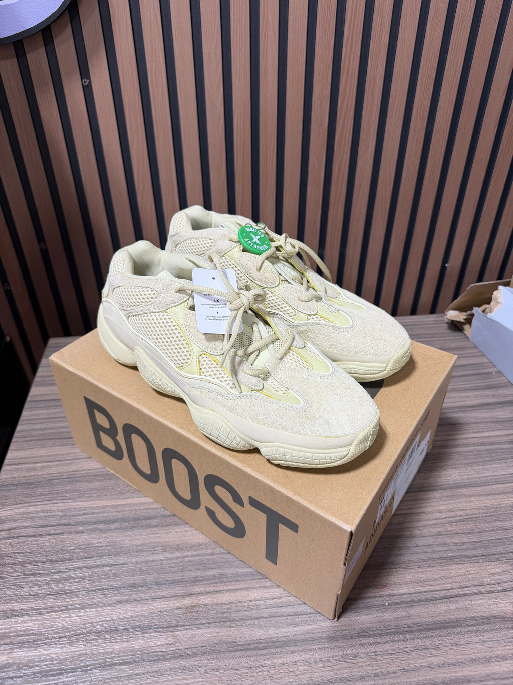 adidas Yeezy 500 Super Moon Yellow Sz 11.5