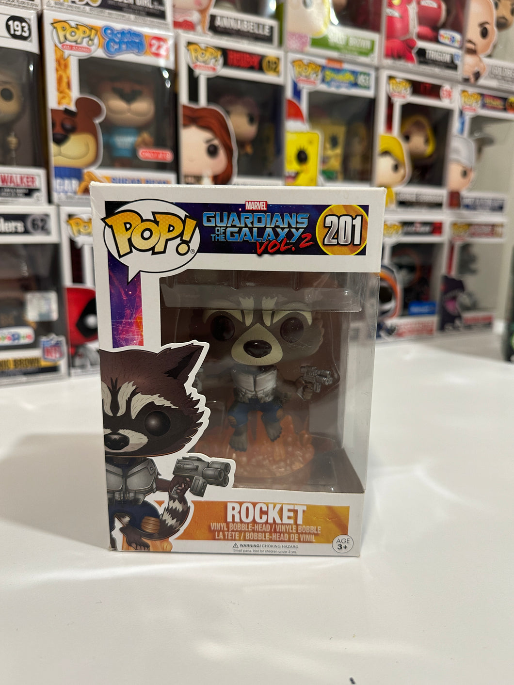 Funko POP! Guardians of the Galaxy Vol 2 Rocket #201