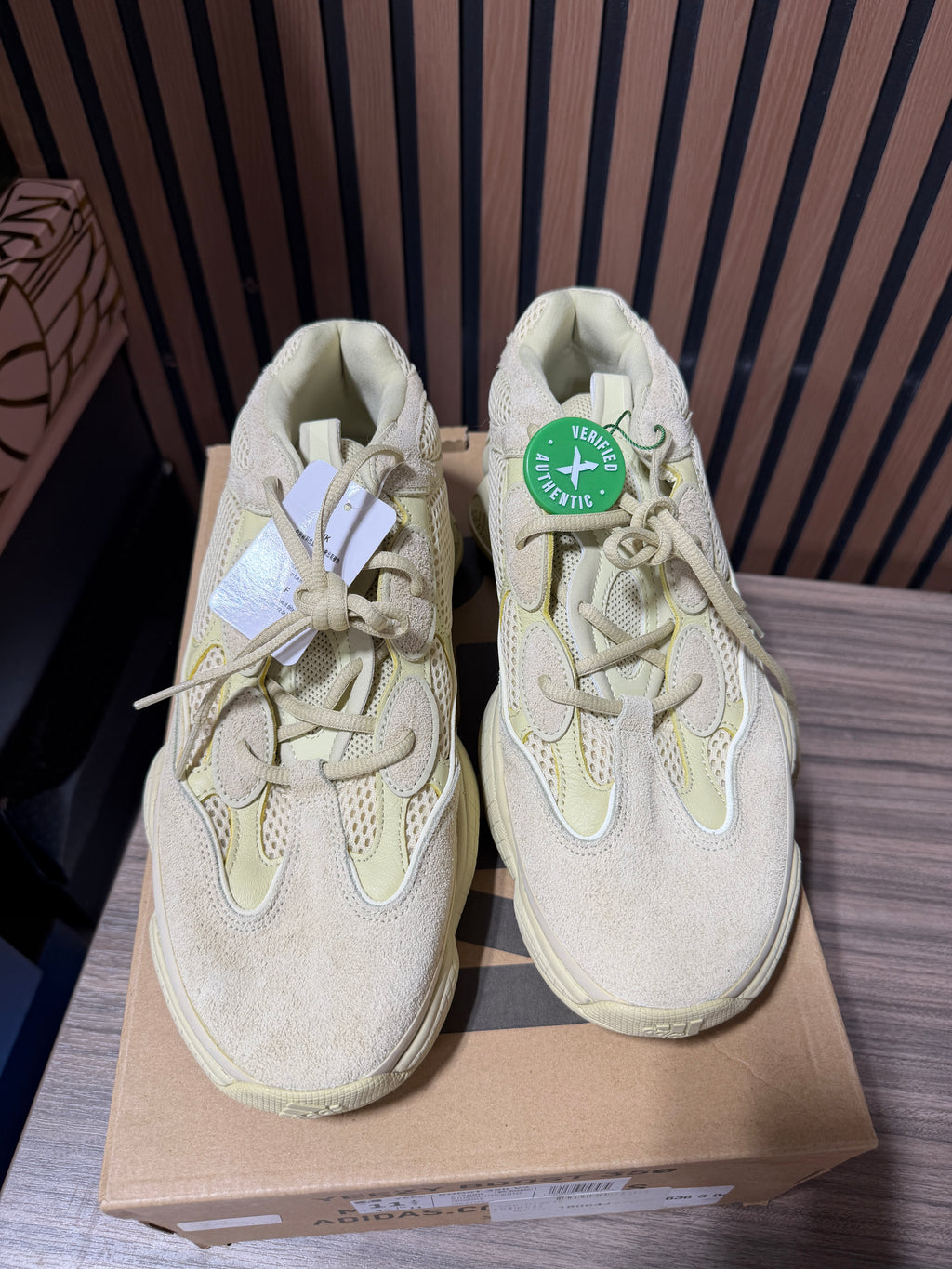 adidas Yeezy 500 Super Moon Yellow Sz 11.5