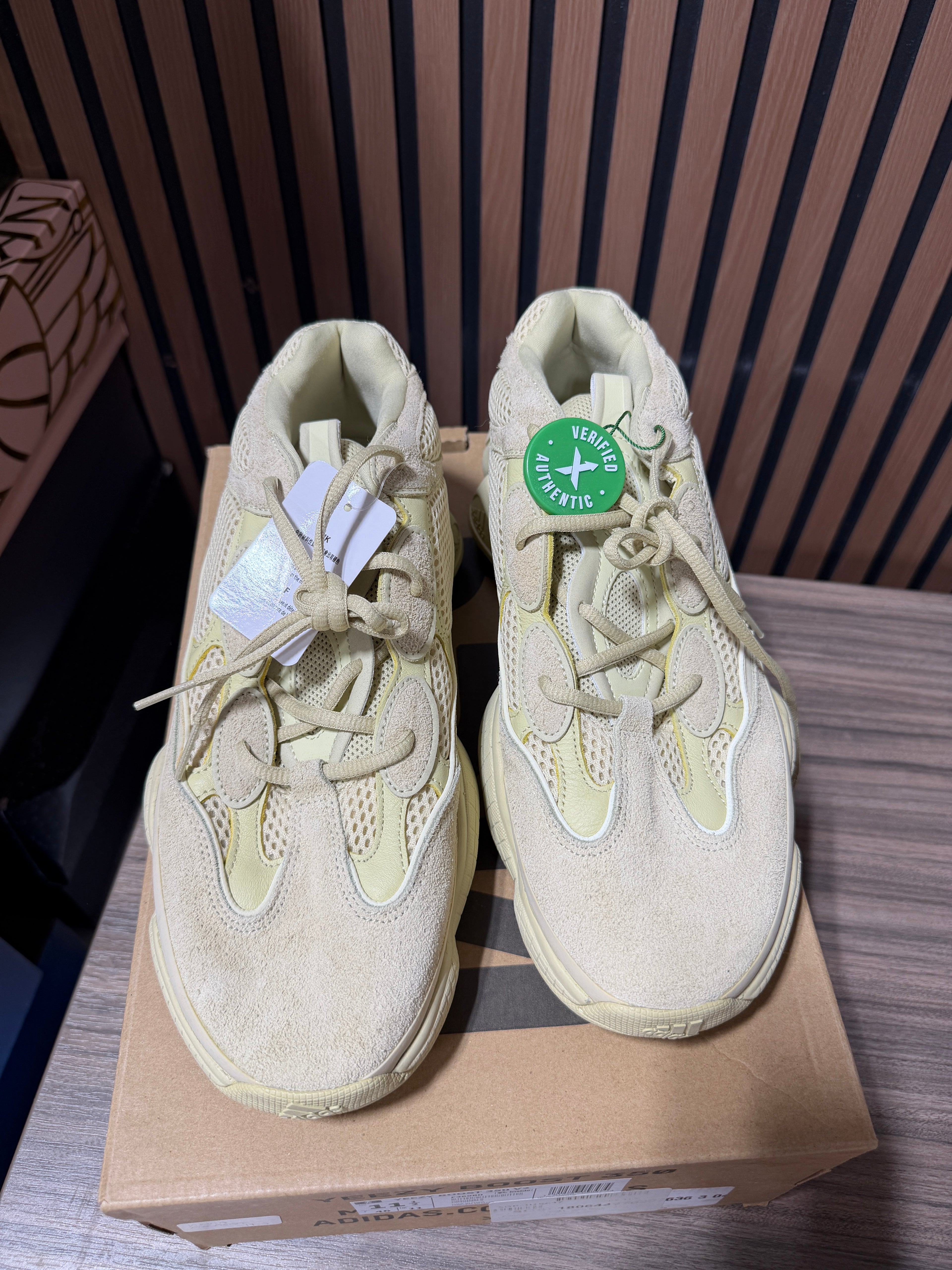 adidas Yeezy 500 Super Moon Yellow Sz 11.5
