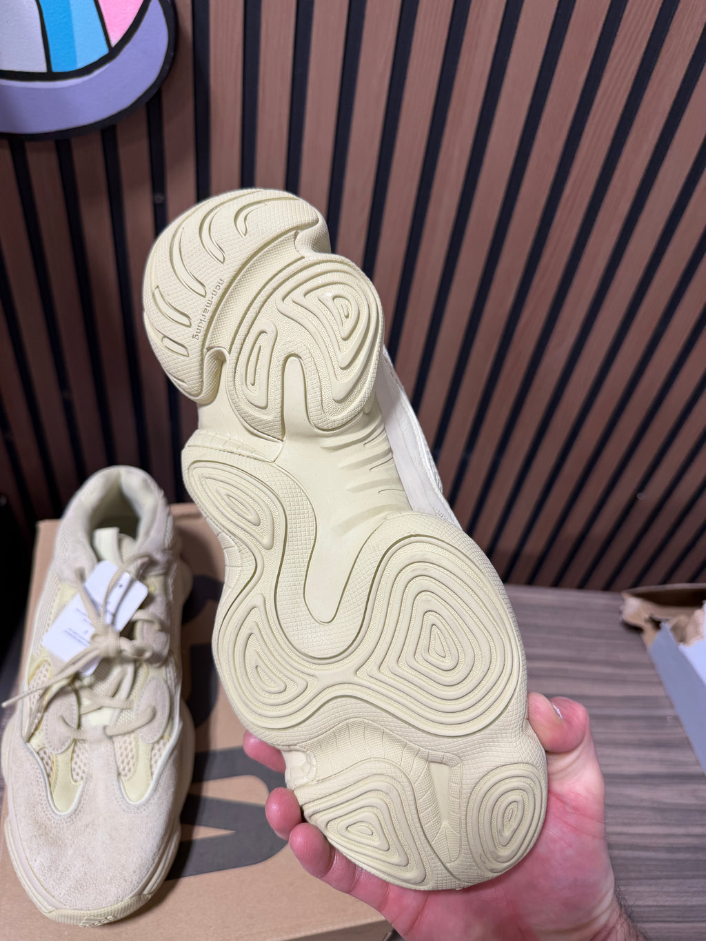 adidas Yeezy 500 Super Moon Yellow Sz 11.5