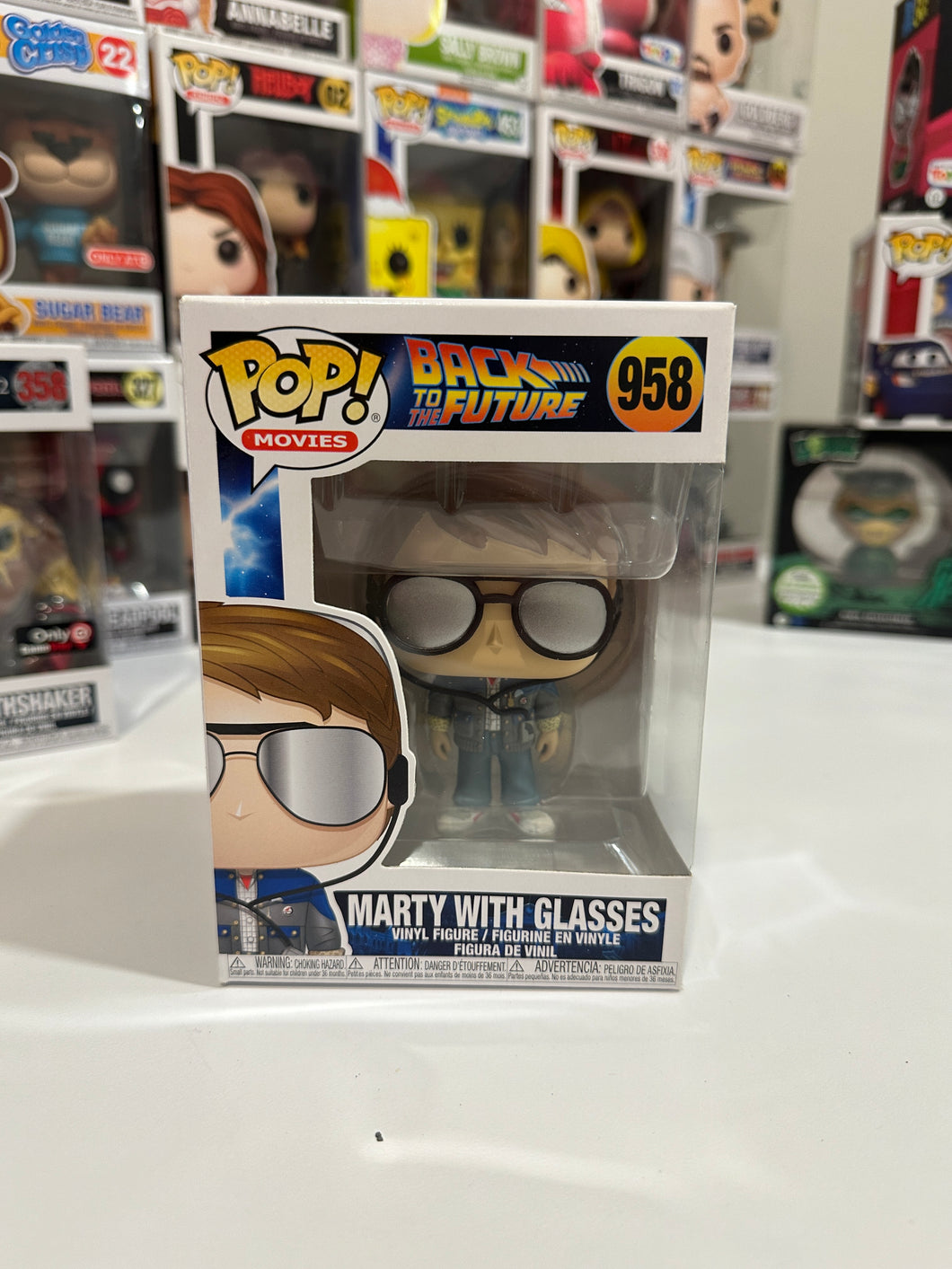 Funko Pop! Vinyl: Back to the Future - Marty with Glasses #958