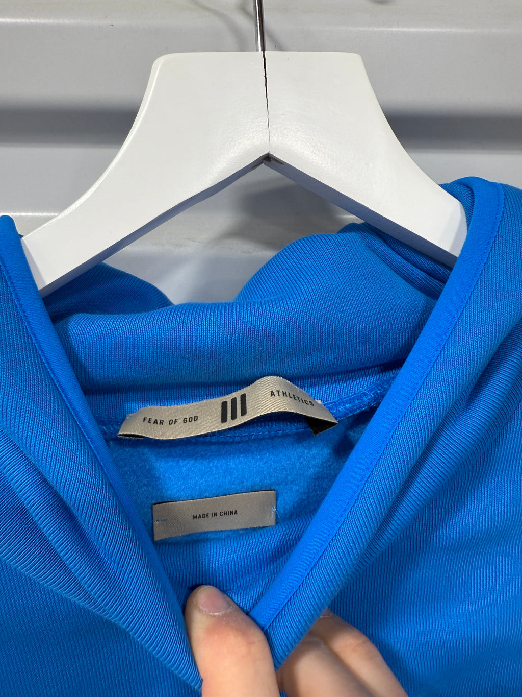 FEAR OF GOD ATHLETICS Heavy Fleece Hoodie Sz M
