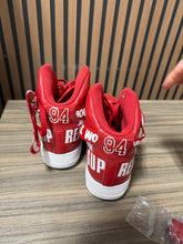 Load image into Gallery viewer, Nike Air Force 1 High Supreme World Famous Red Sz 12 No box
