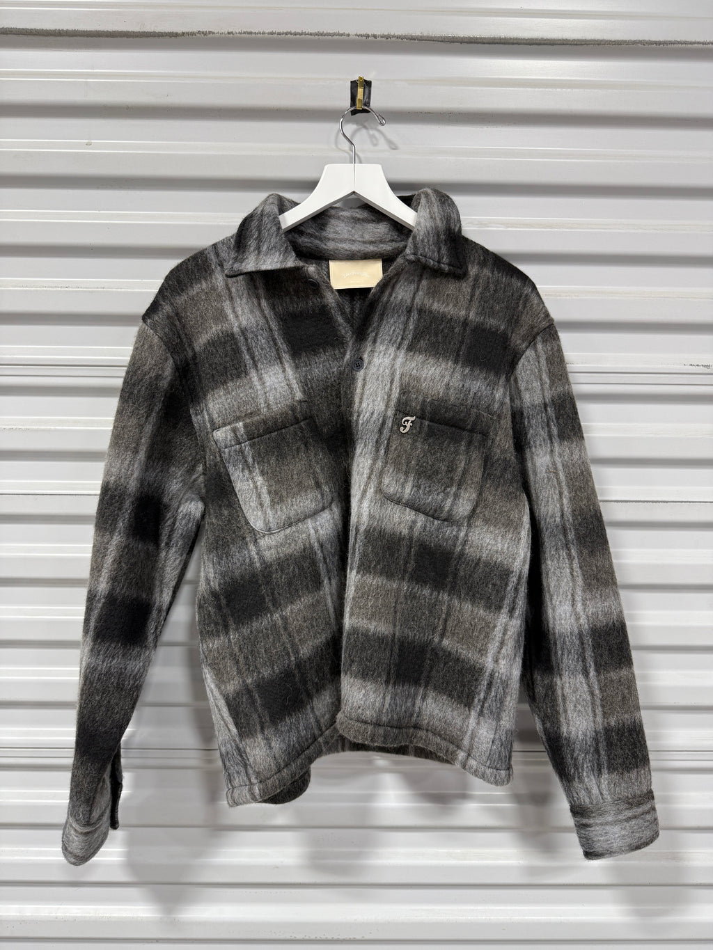 FiveFourFive Flannel Grey Sz Fits M