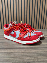 Load image into Gallery viewer, Nike Off-White x Dunk Low 'University Red' NO BOX Sz 9
