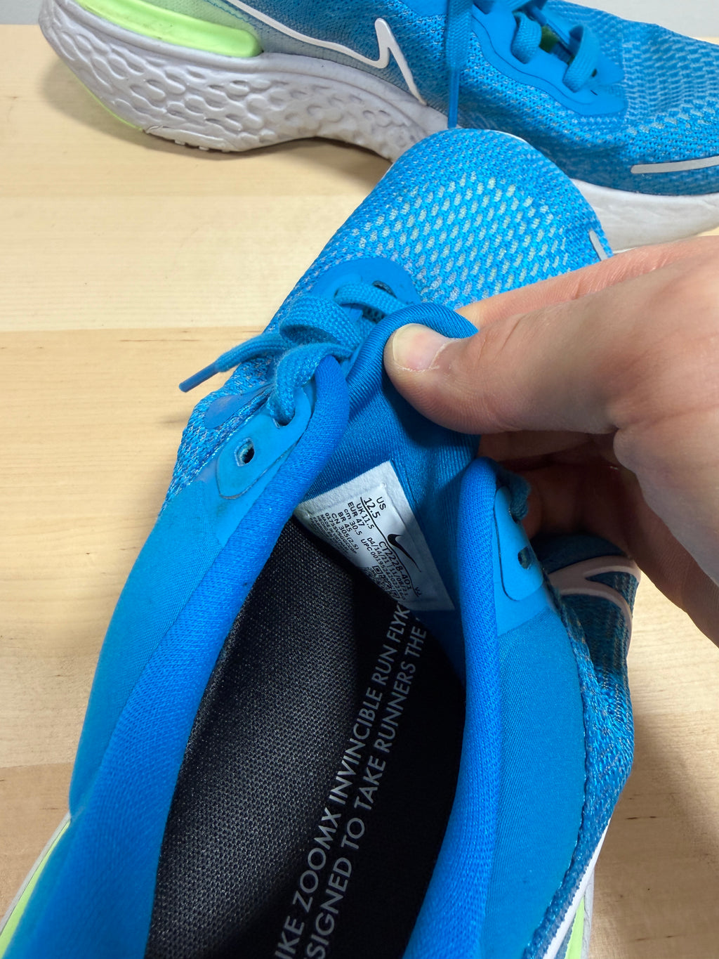 Nike ZoomX Invincible Run Flyknit sz 12.5
