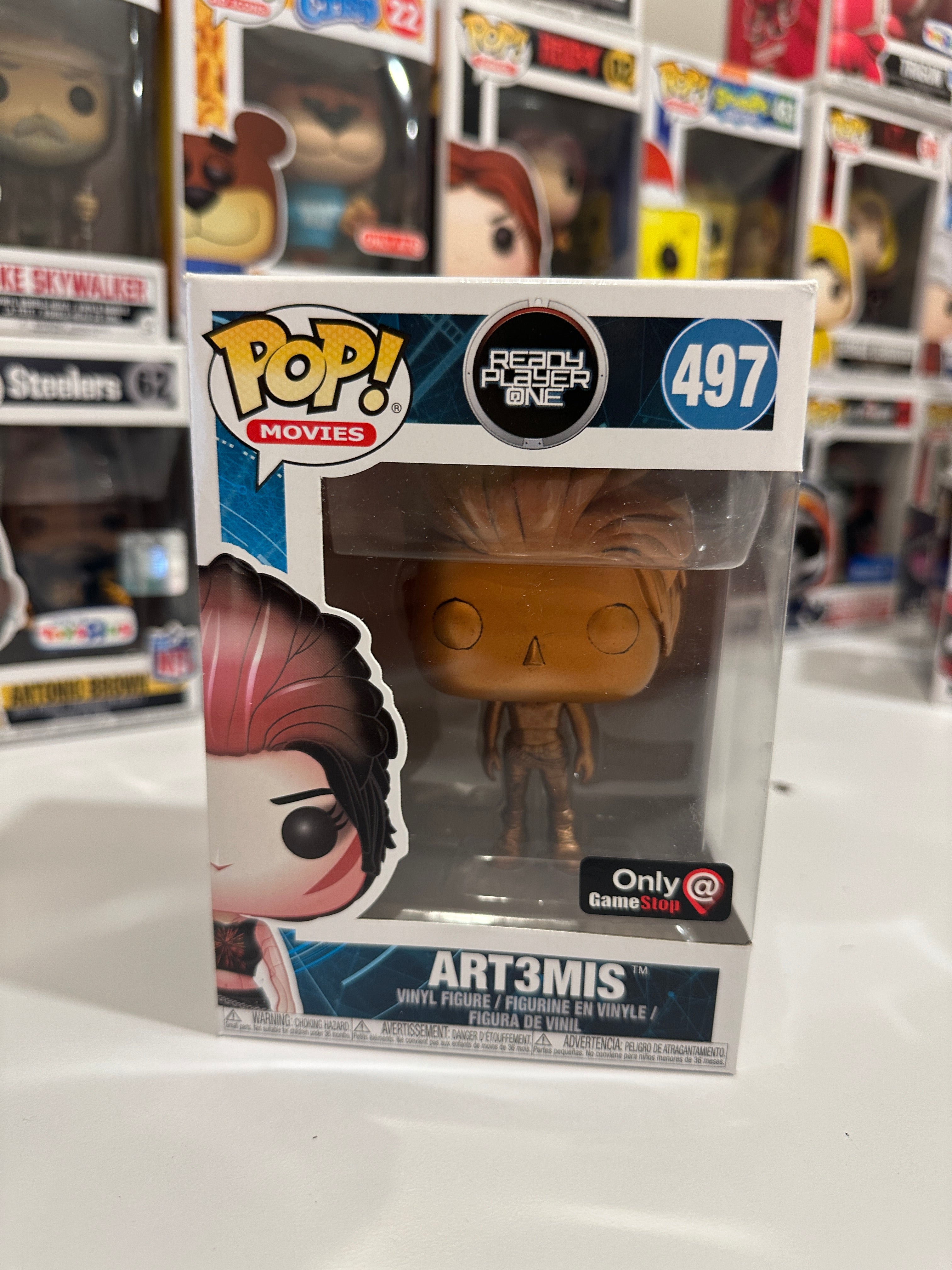 Funko POP! Movies: Copper Ready Player One ART3MIS Figure #497 Gamestop