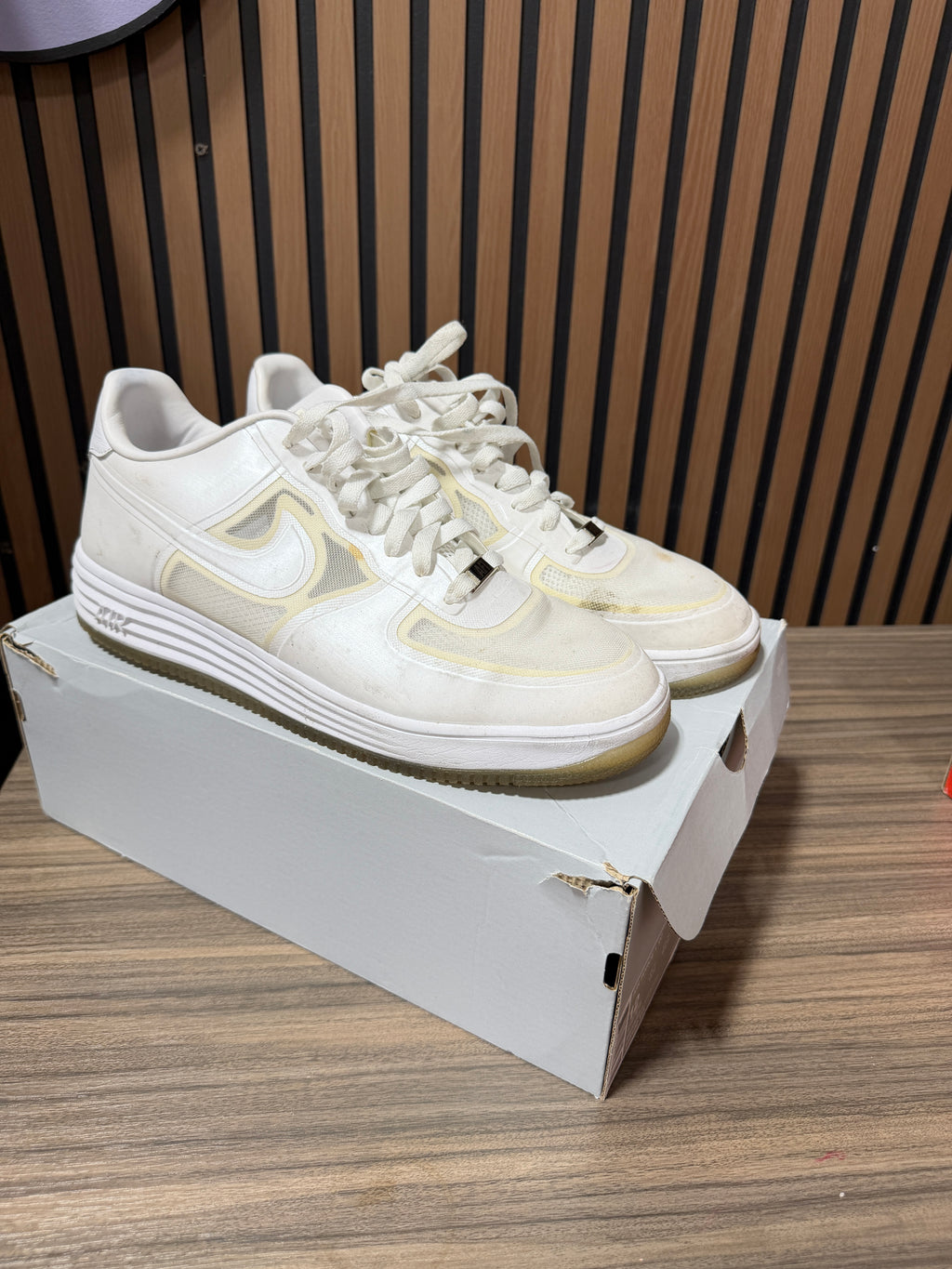 NIKE 2013 LUNAR FORCE 1 FUSE PRM Sz 12