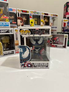 Funko Pop! Vinyl: Marvel Venom - Venomized Captain America #364