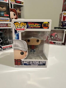 Funko Pop! Vinyl: Back to the Future - Marty in Future Outfit #962