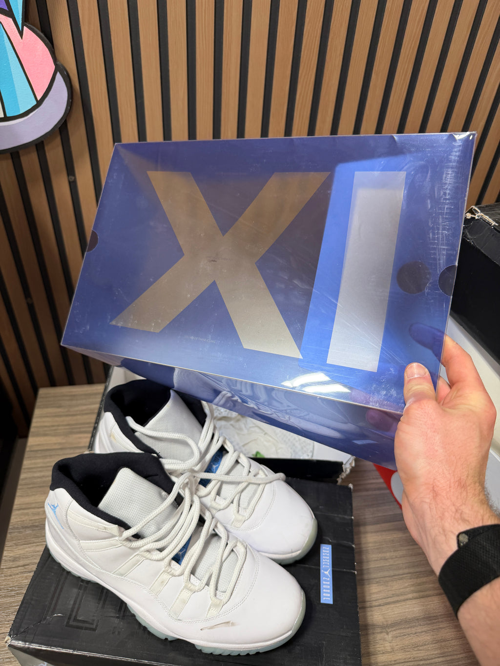 Air Jordan 11 Retro 'Legend Blue' 2014 Sz 12