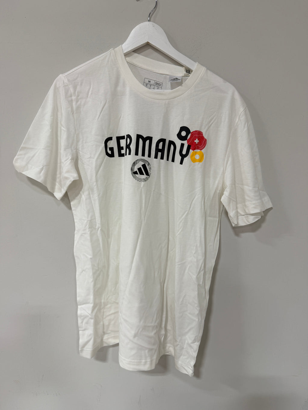 Adidas Germany T-Shirt Mens Size Medium – White