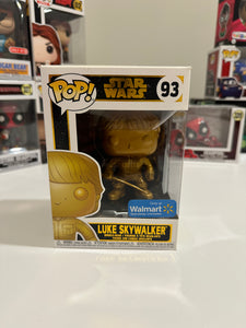 Funko POP! Star Wars: Luke Skywalker (Gold Metallic) #93