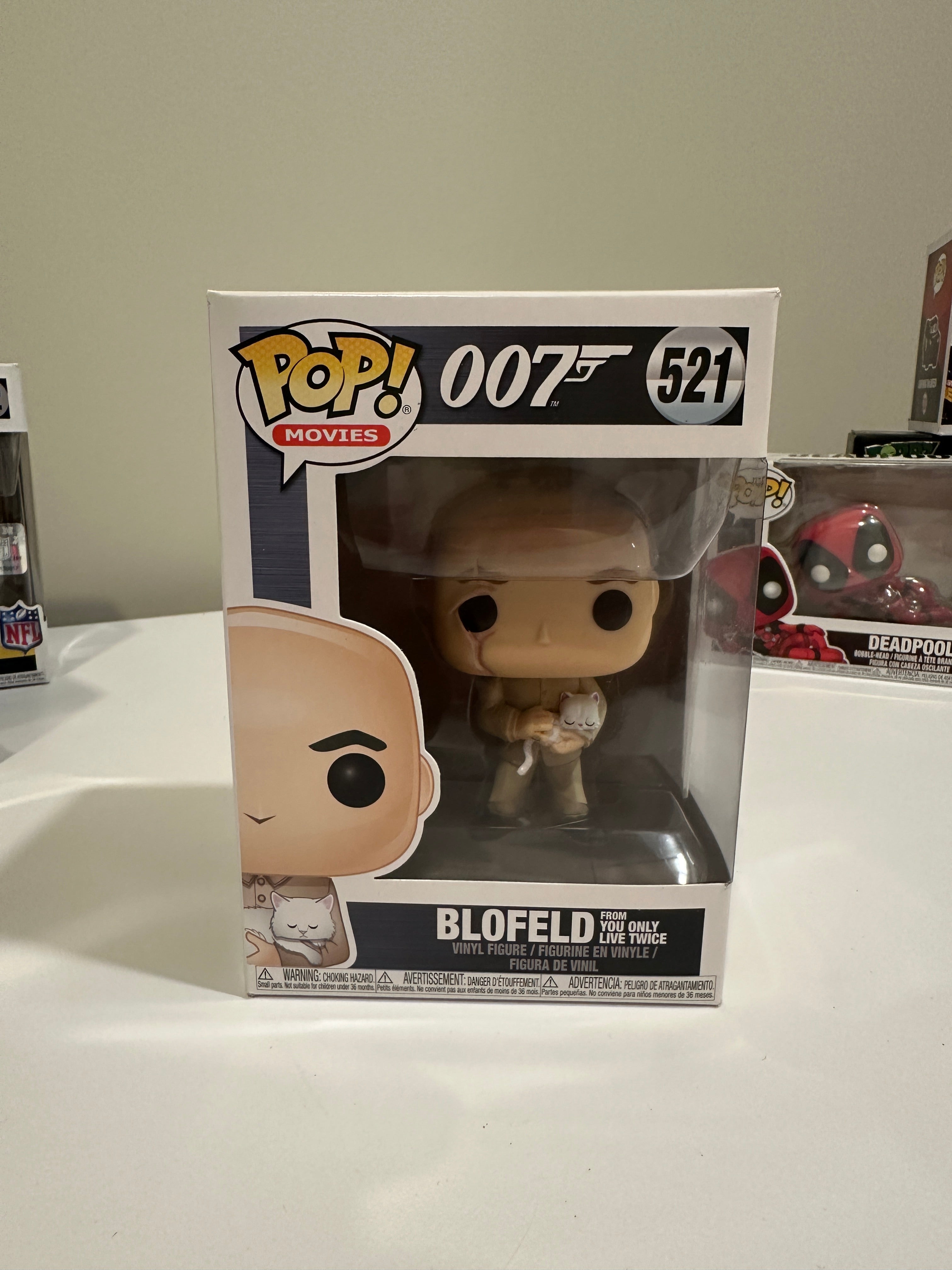 FUNKO POP #521 Blofeld - 007 YOU ONLY LIVE TWICE - JAMES BOND
