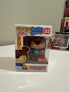 Funko Pop! Ad Icon Golden Crisp Sugar Bear # 22 Target Exclusive