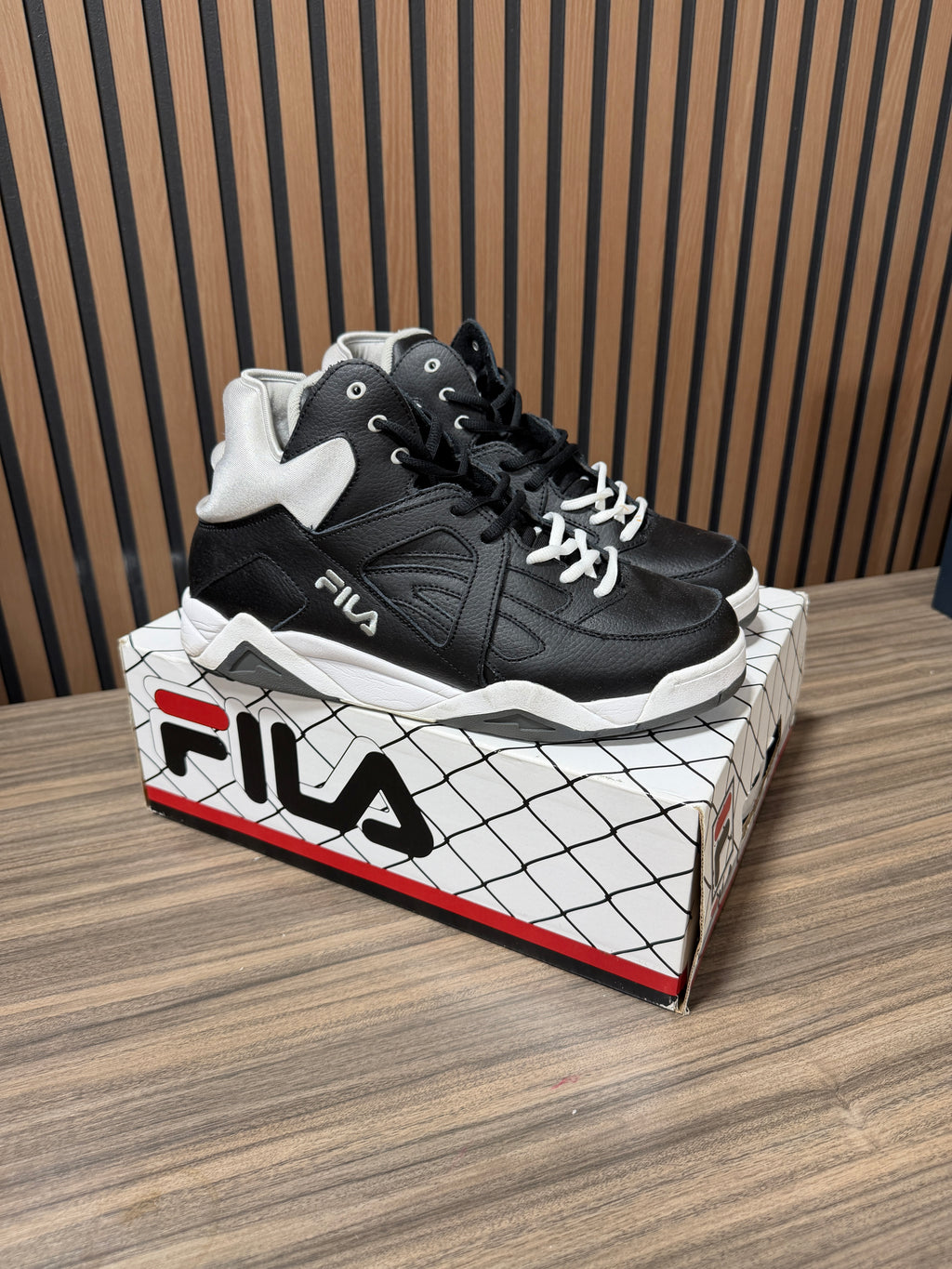 Fila Cage Mid Sneaker Size 12