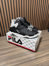 Load image into Gallery viewer, Fila Cage Mid Sneaker Size 12
