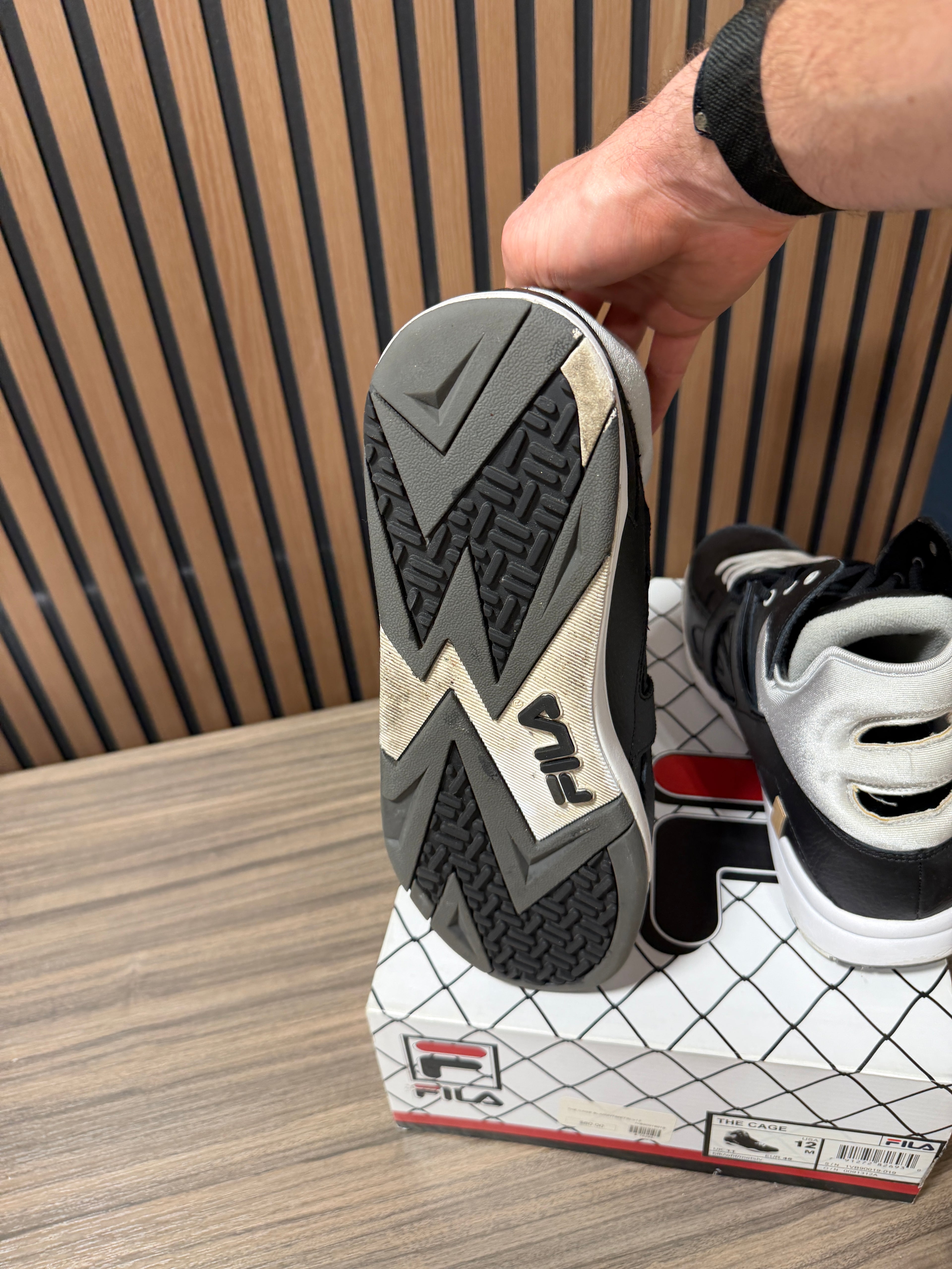 Fila Cage Mid Sneaker Size 12