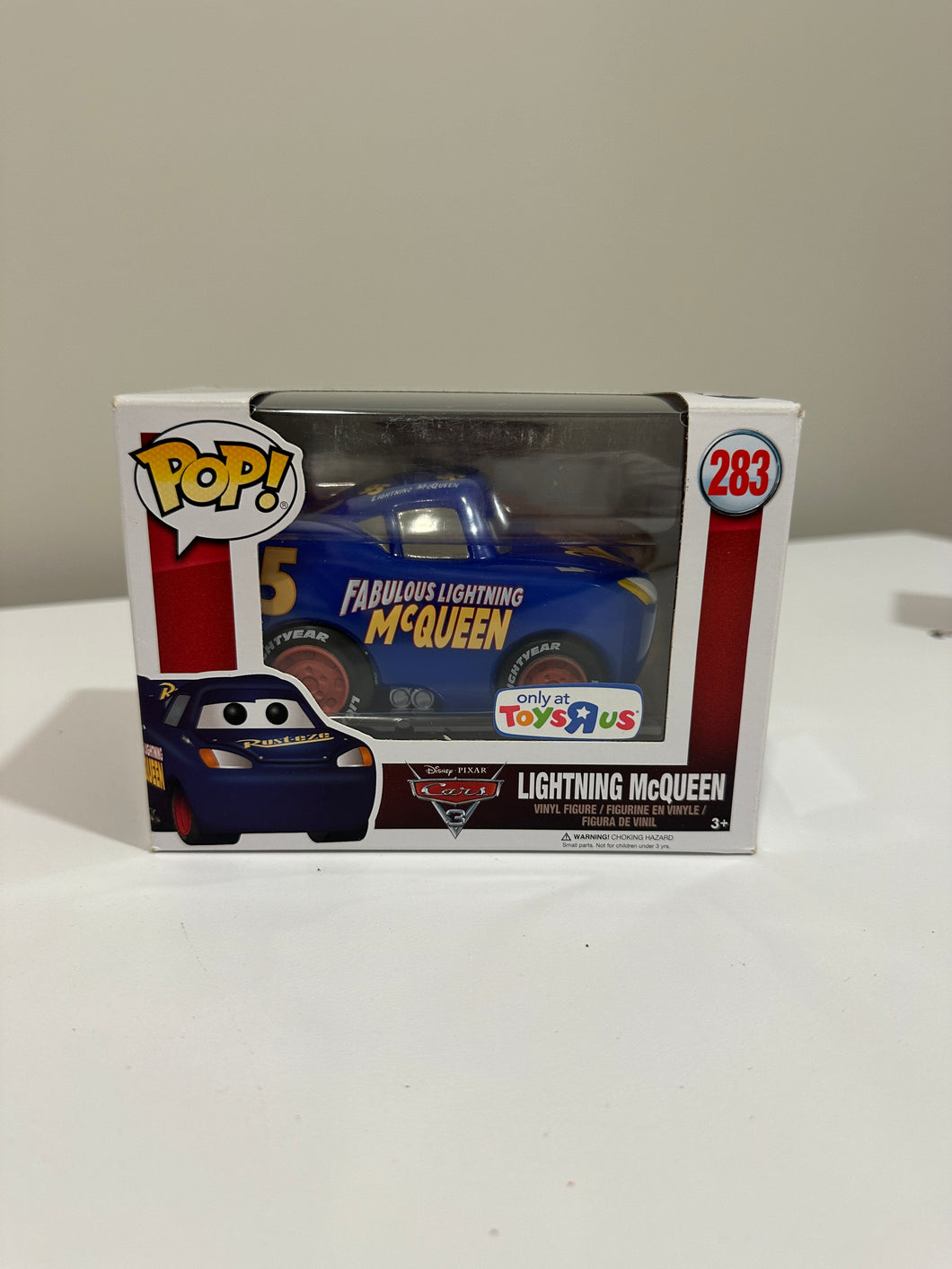 Funko Pop! Vinyl: Pixar - Lightning McQueen - (Blue) - Toys R Us (Exclusive)