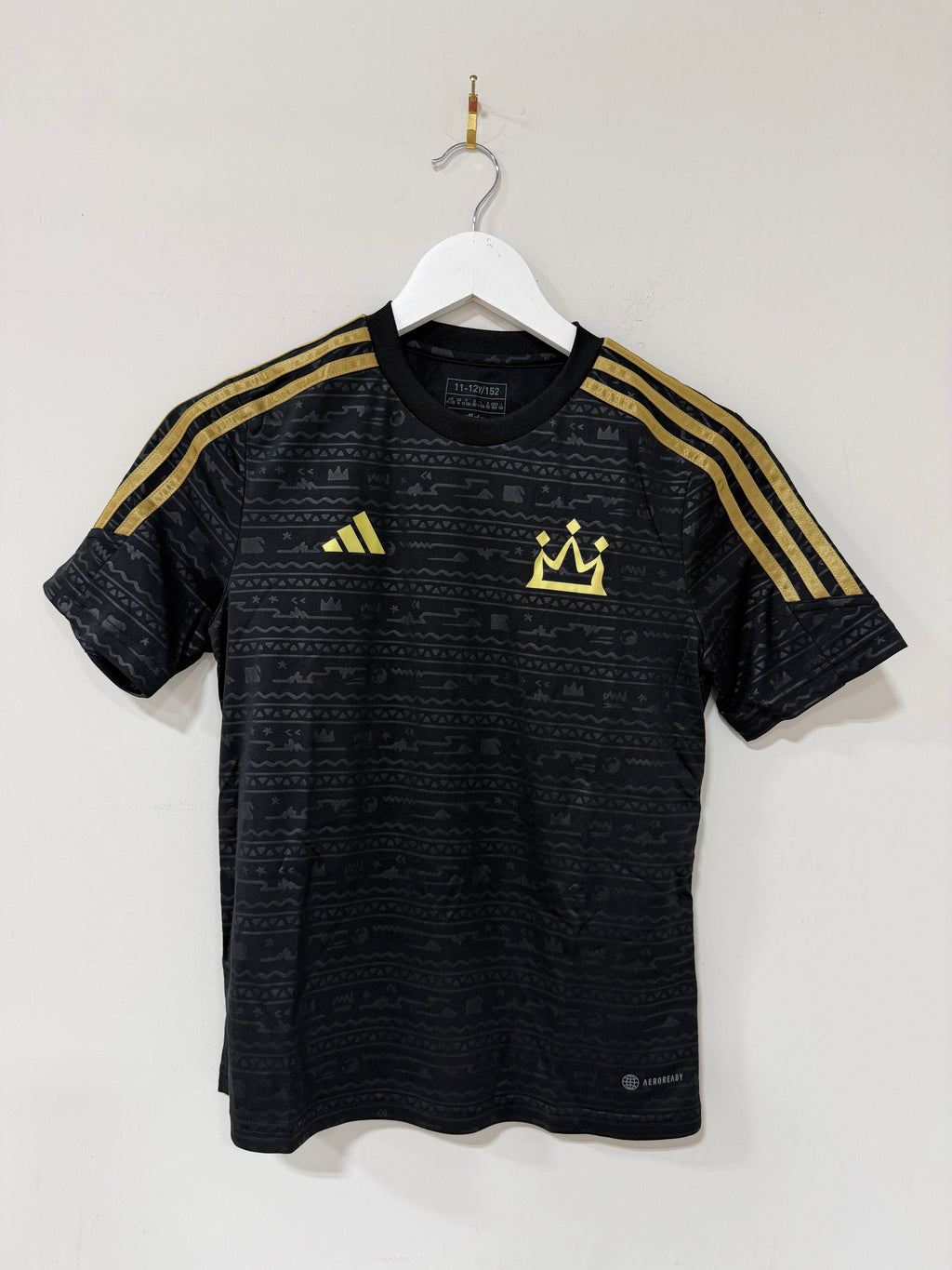 Adidas Salah Track Jersey Youth – Black Sz M