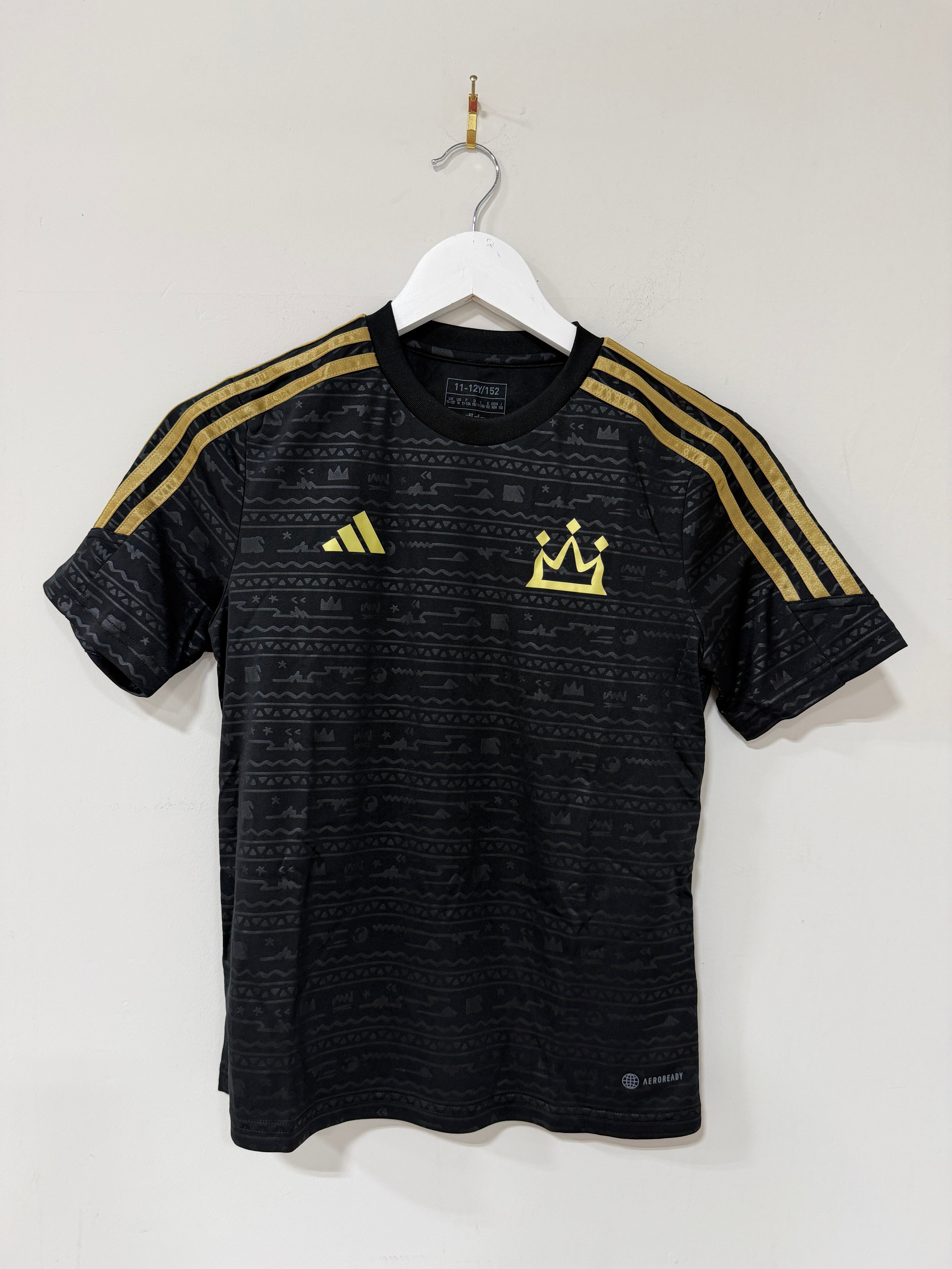 Adidas Salah Track Jersey Youth – Black Sz M