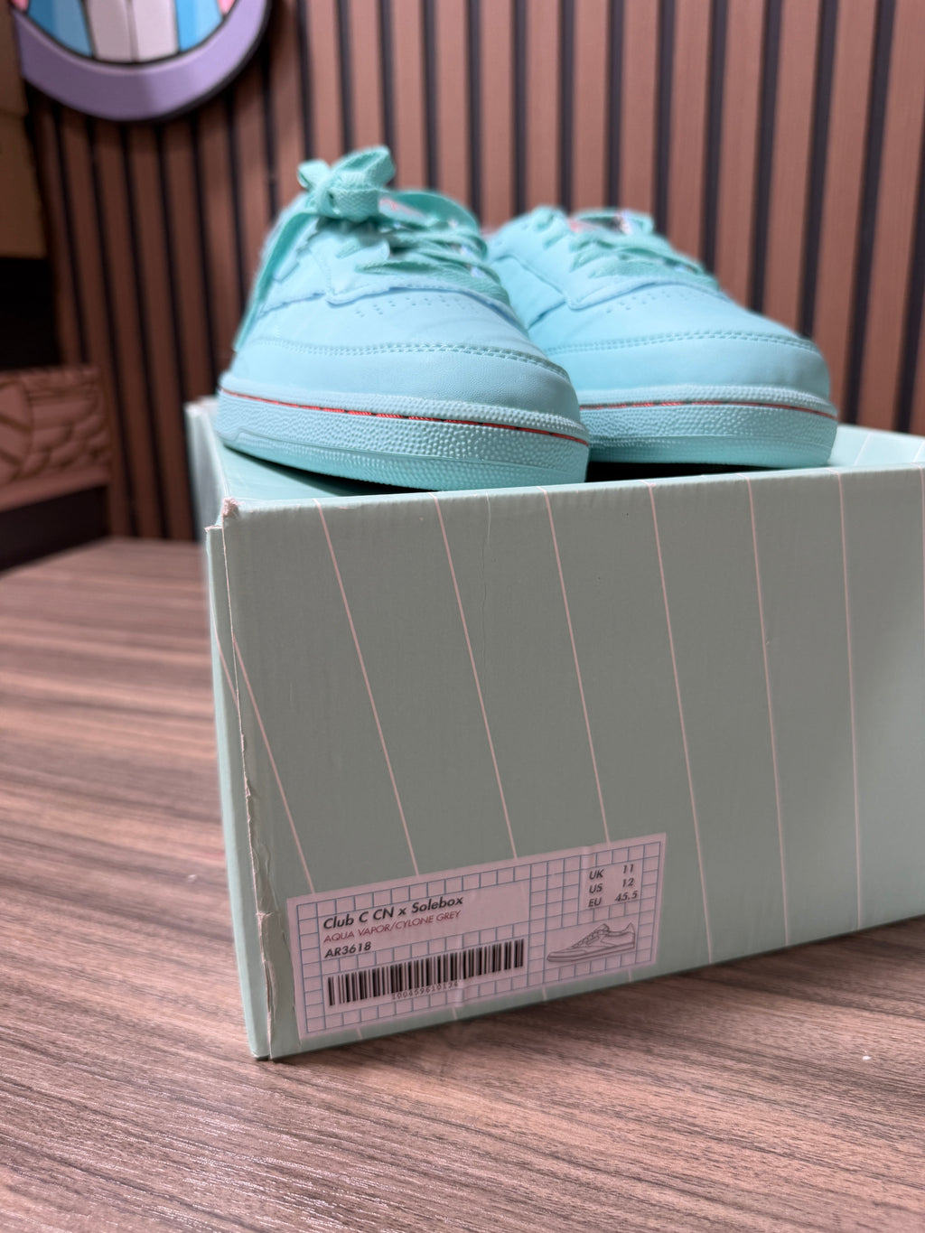 SOLEBOX X CLASSIC CLUB C 85 'YEAR OF THE COURT' Sz 12