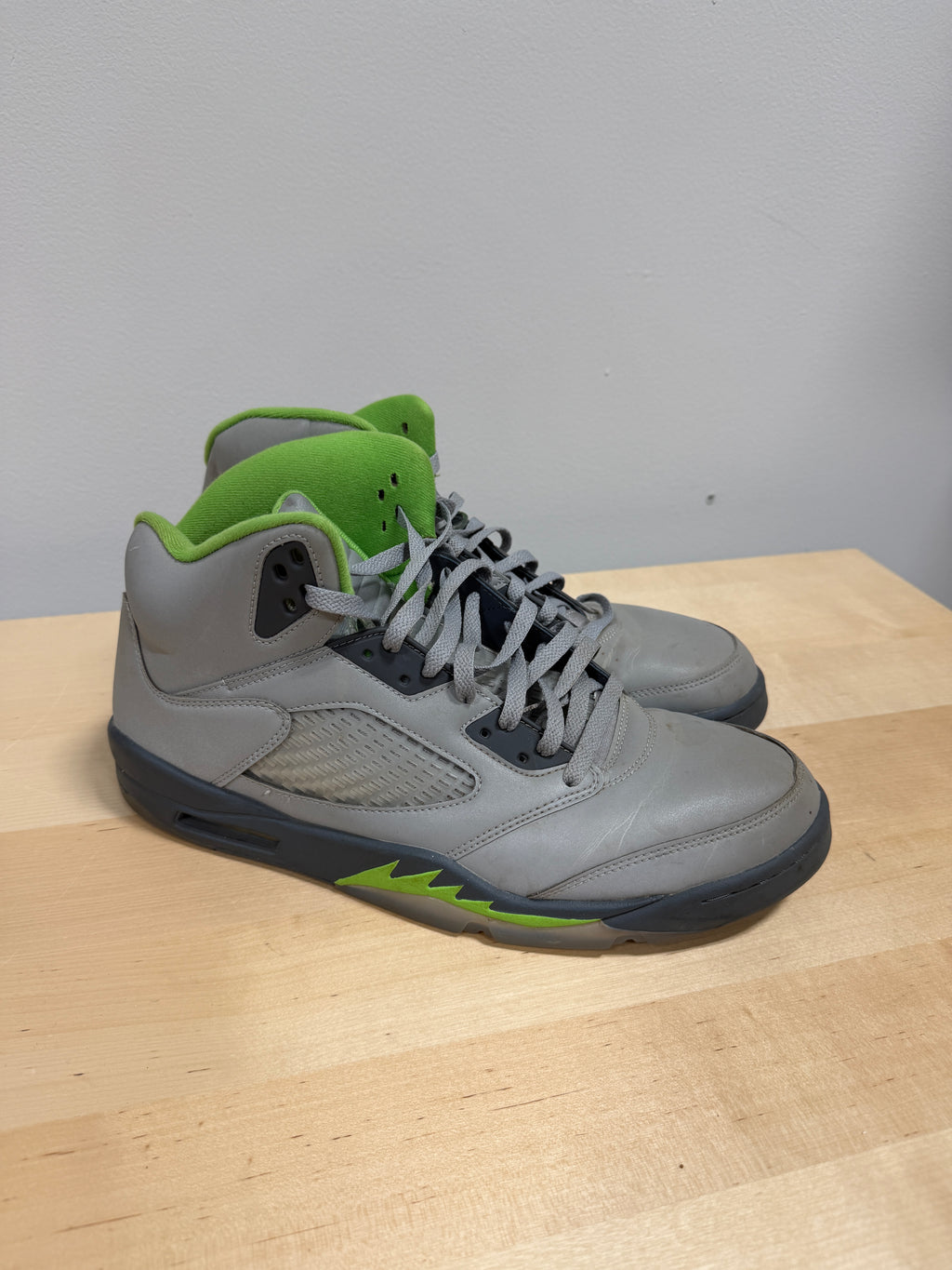 Air Jordan 5 Retro 'Green Bean' Sz 14
