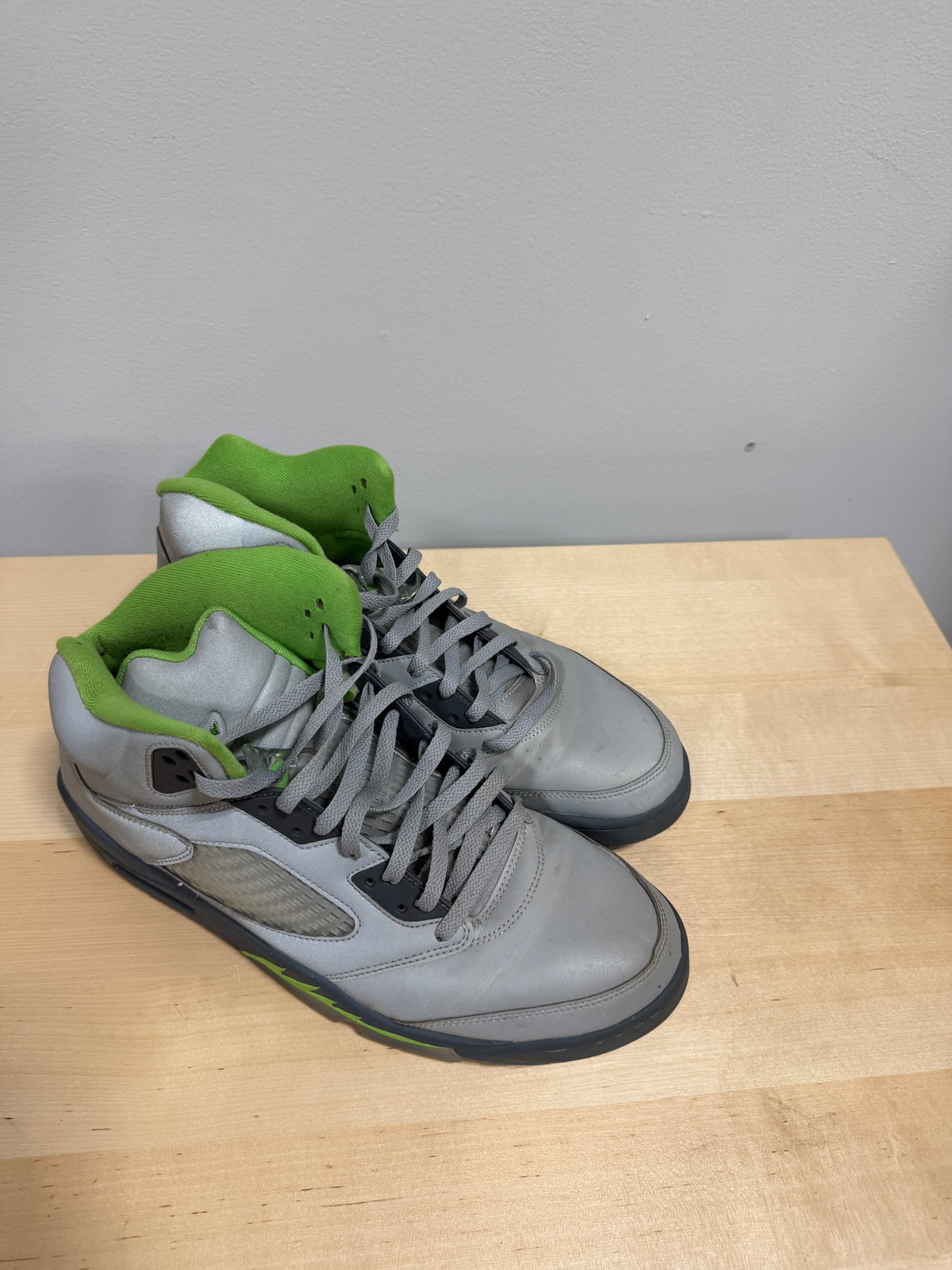 Air Jordan 5 Retro 'Green Bean' Sz 14