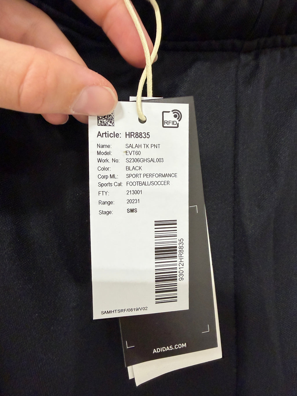Adidas Salah Track Pants Mens Size Medium