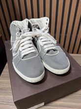 Load image into Gallery viewer, GUCCI GG Baling Fabric High Top Sz 12/45
