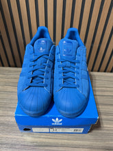 Load image into Gallery viewer, Adidas Superstar Royal Blue Suede Leather Sneakers Men's Shoes Size 12
