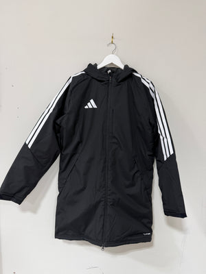 Adidas Tiro 26 Parka Mens Black Sz Medium