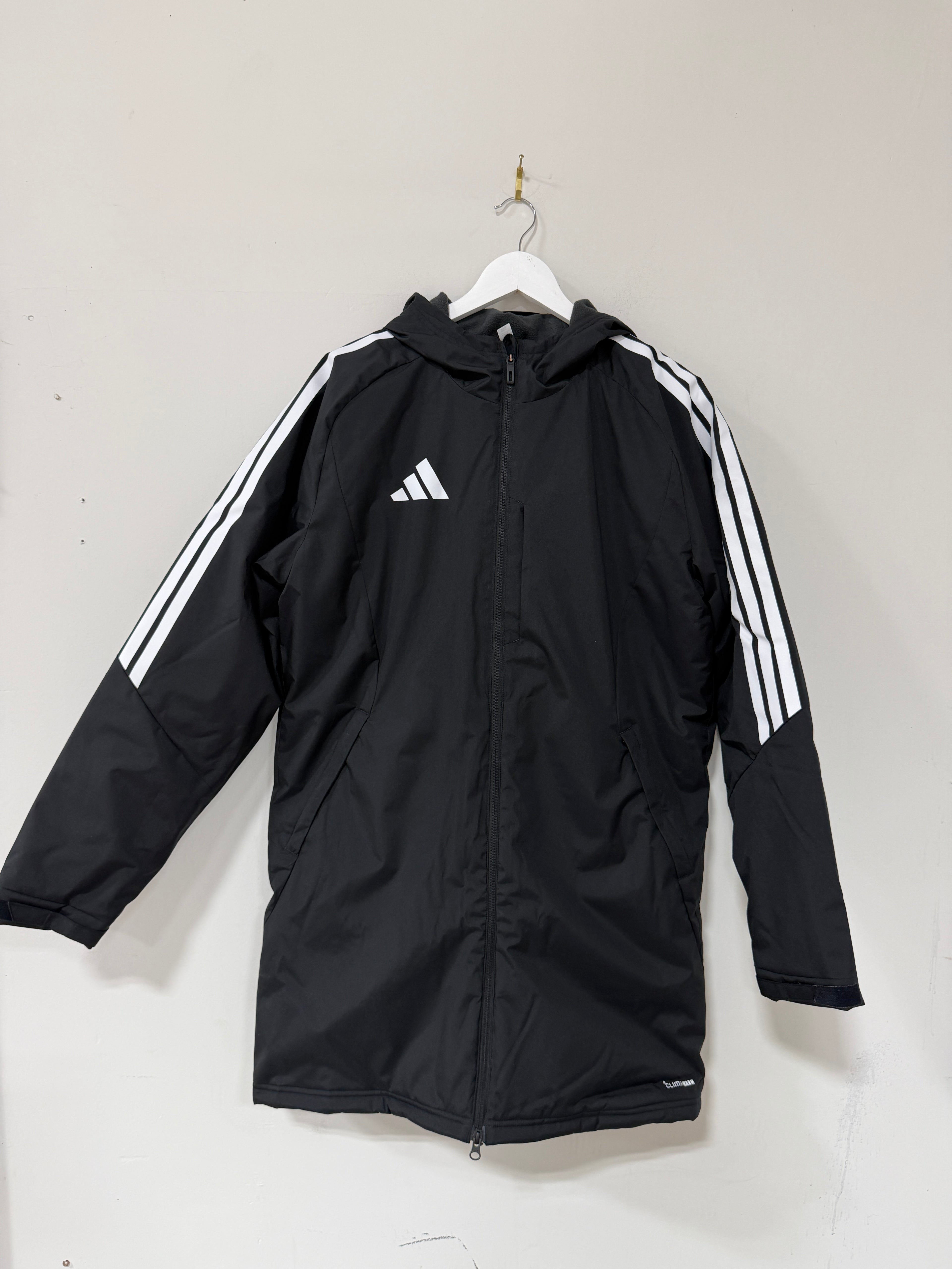 Adidas Tiro 26 Parka Mens Black Sz Medium