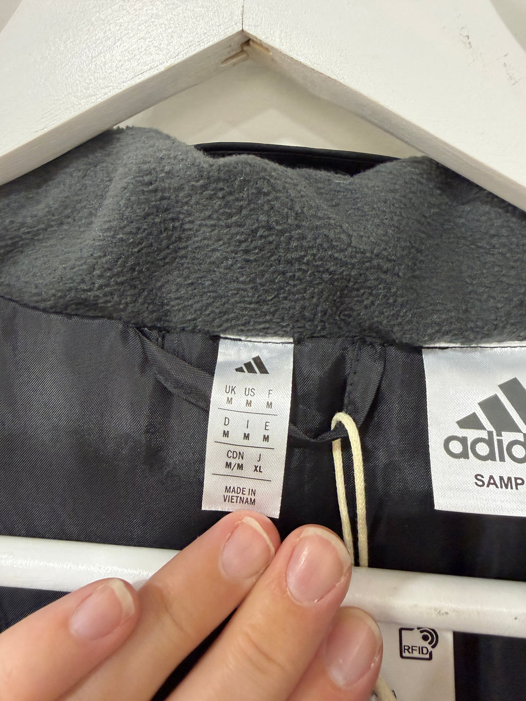 Adidas Tiro 26 Parka Mens Black Sz Medium