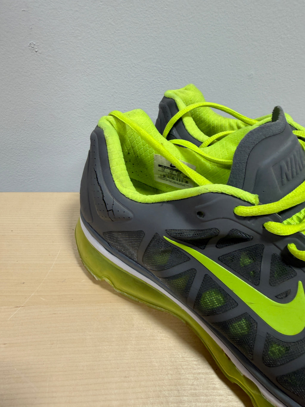Nike Air Max+ 2011 sneakers dark Gray Sz 13
