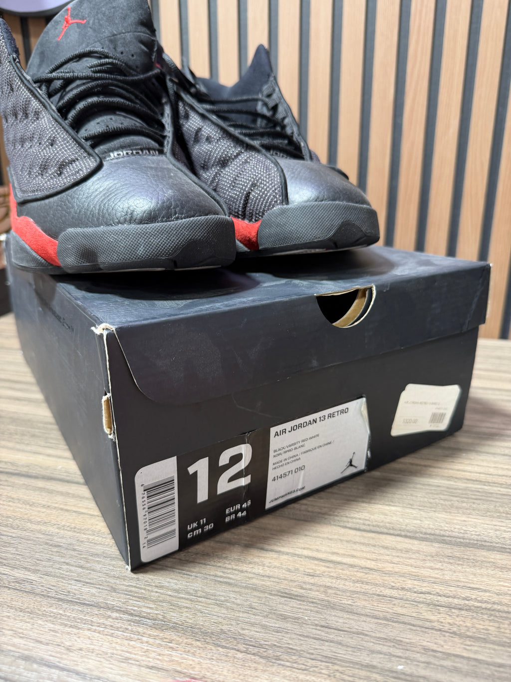 Air Jordan 13 Retro 'Bred' 2013 Sz 12