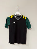 Adidas Entrada 22 Youth Jersey Sz Medium Black/GreenYellow