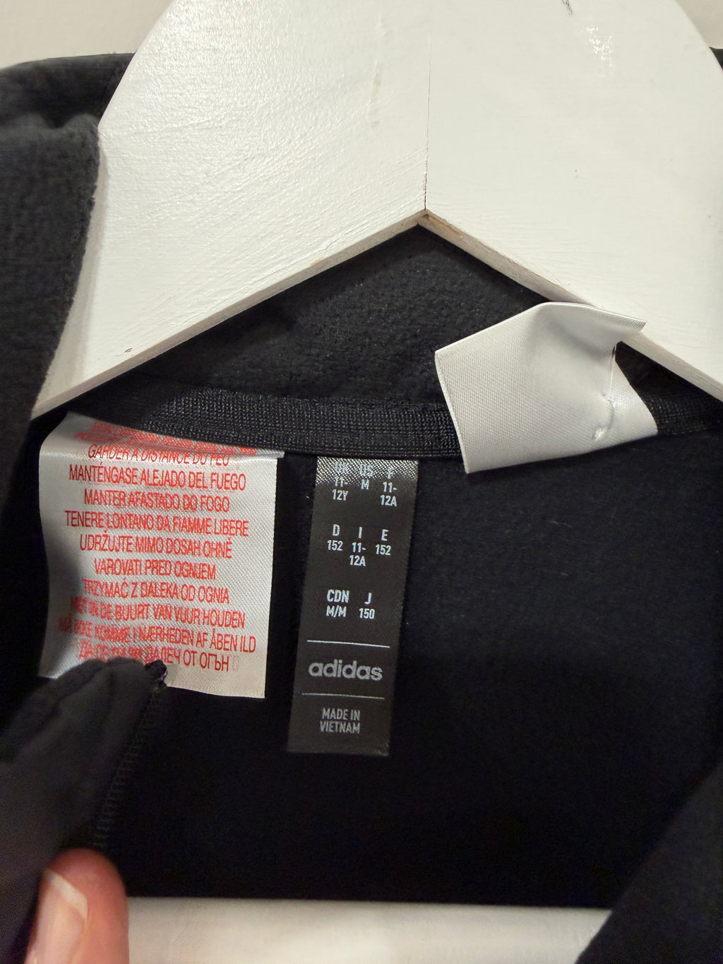 adidas Tiro23 Club Winterized Top Youth Size Medium