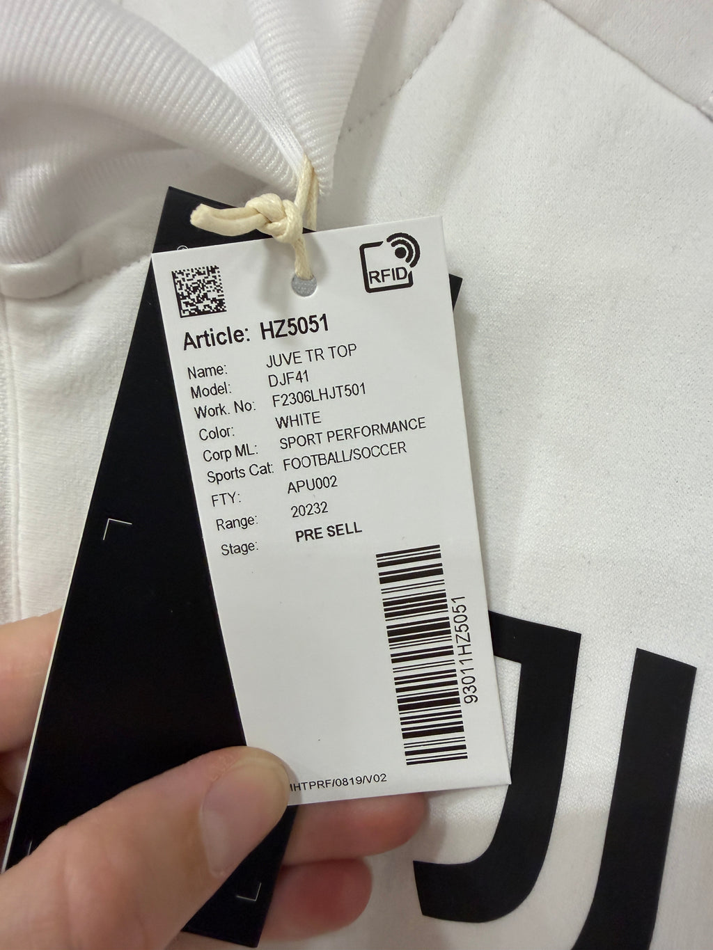 adidas Juventus Training Top 2023/2024 Size Medium