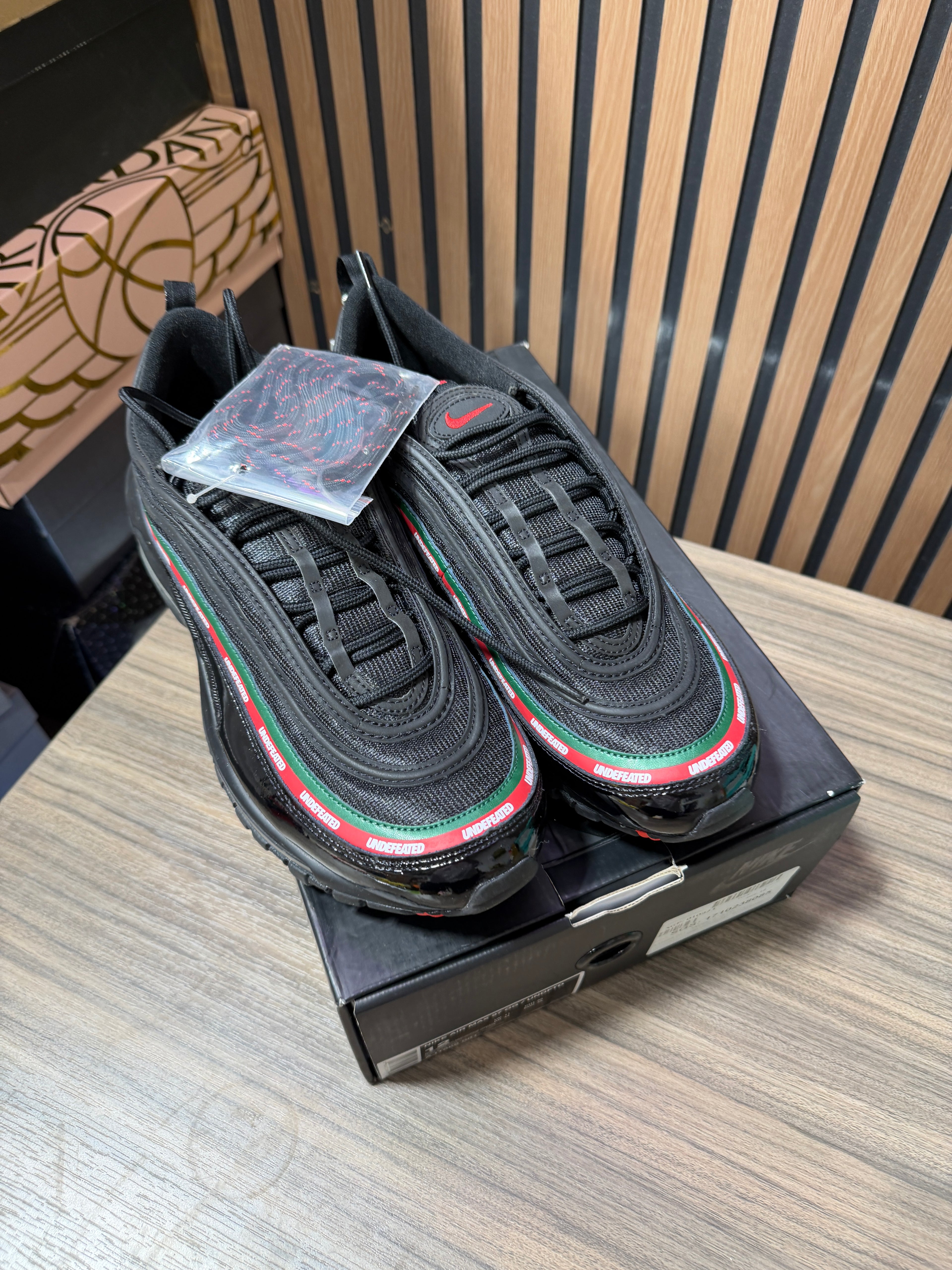 Nike Undefeated x Air Max 97 OG 'Black' Sz 12