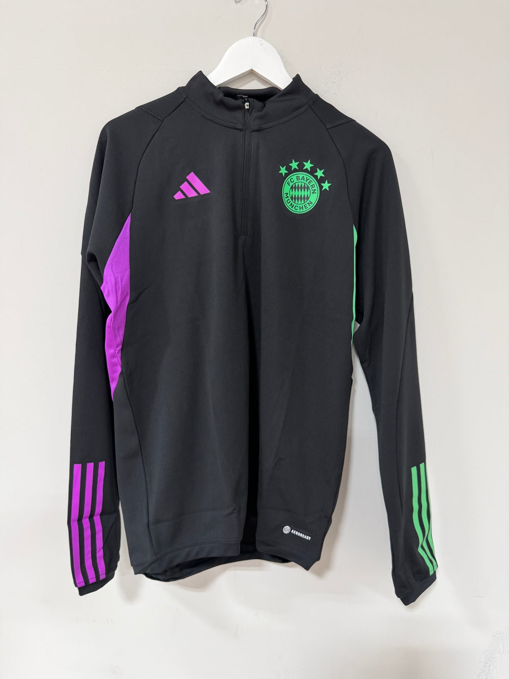 Adidas FC Bayern Munich 2023/24 Training Quarter-Zip Top Size Medium Mens