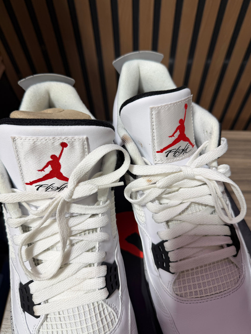 Air Jordan 4 Retro 'White Cement' 2012 Sz 12