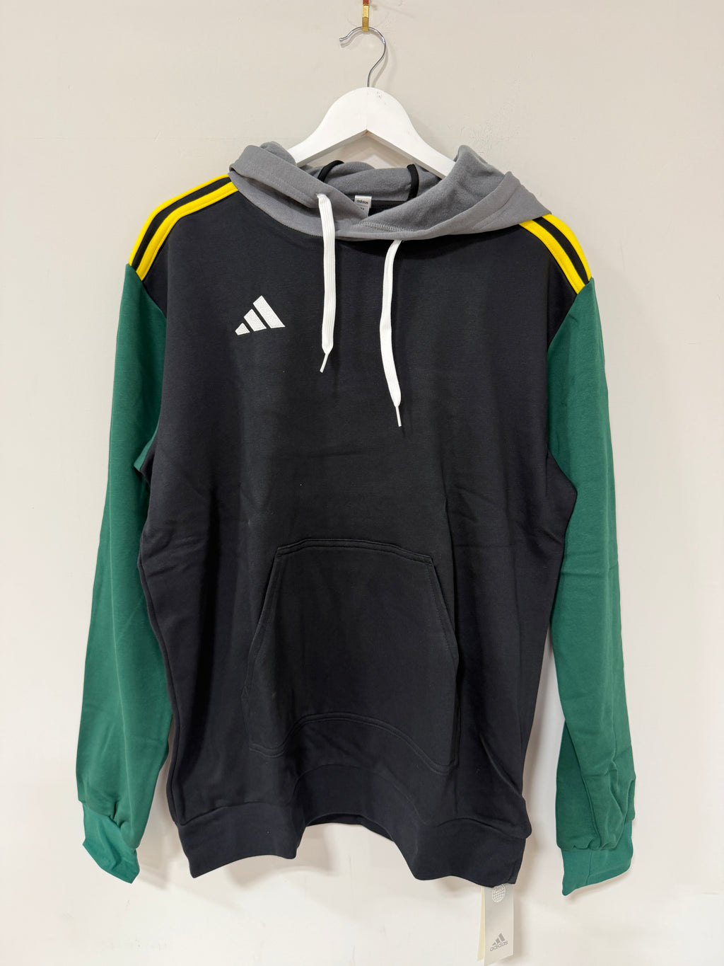 Adidas Entrada 22 Hoody Colorblock Sweatshirt Sz Medium