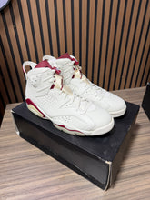 Load image into Gallery viewer, Air Jordan 6 Retro 'Maroon' 2015 sz 12
